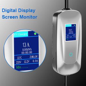 10A イギリス 3 PIN プラグ Type 1/ Type 2 EV 充電ステーション EV / PHEV 向け 壁箱 ポータブル 10
