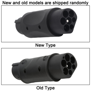 タイプ2からタイプ1のEVSEアダプター IEC 62196からSAE J1772の電気自動車充電器アダプター 4