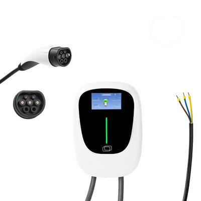 11KW 16/32A ディスプレイスクリーン AC EV Wallbox 電気自動車の充電ステーション