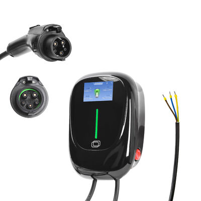 Evタイプ2 ホームチャージャー 32A 7KW APP付き 充電ステーション用のBluetoothとWiFi標準接続をサポートする Evソケット IEC 62196-2規格