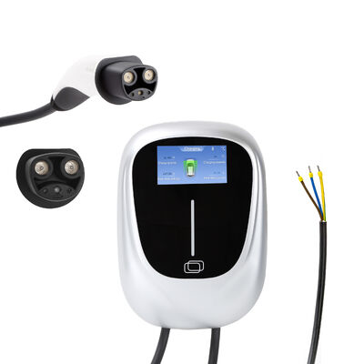 GBT 標準 WALLBOX パルサープラス 電動車充電器 接続ケーブル 5m 2型 1.4から 7.4kW シングルフェーズ ブルートゥース Wifi